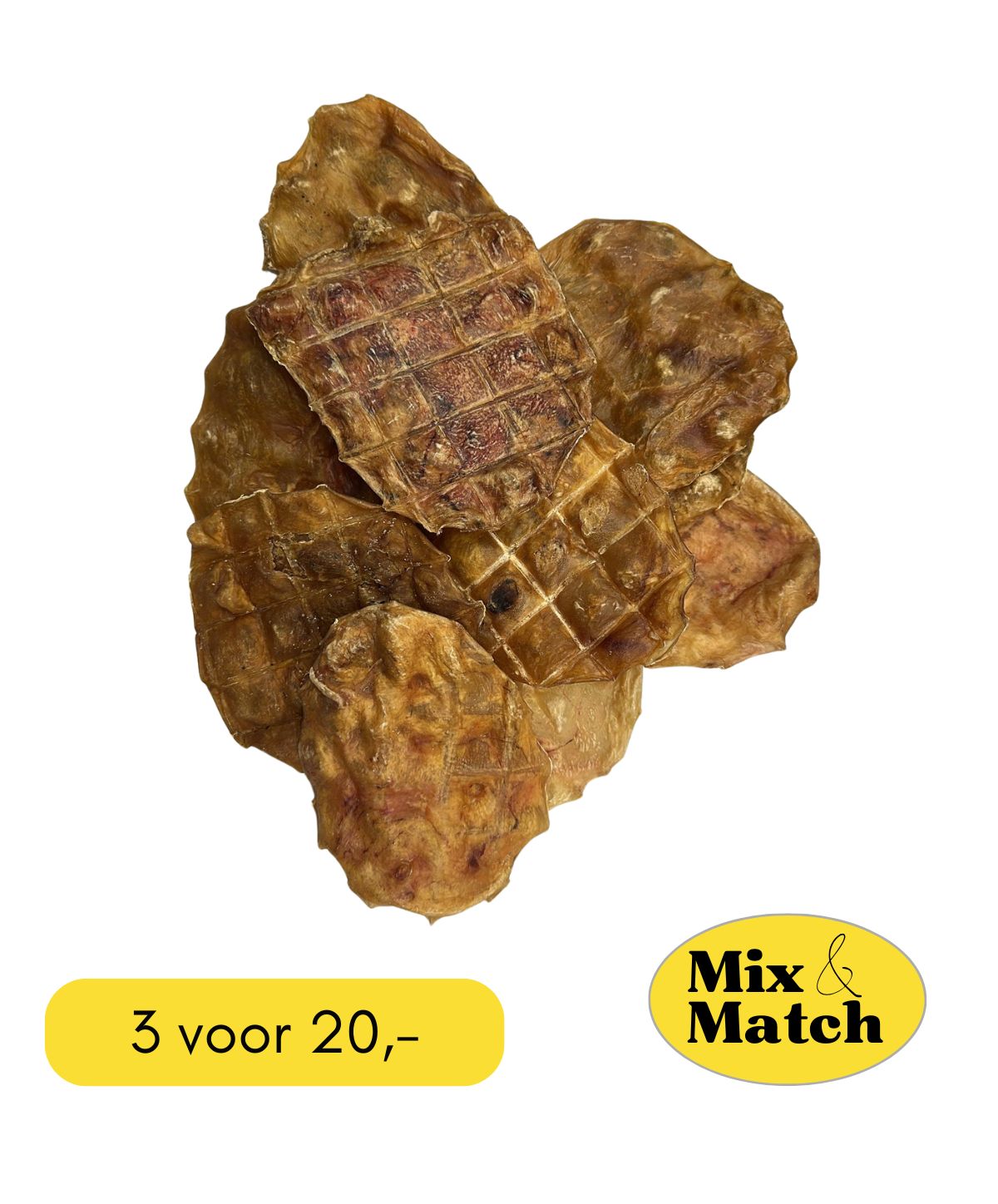 mix en match beeflapje 3 voor 20 euro