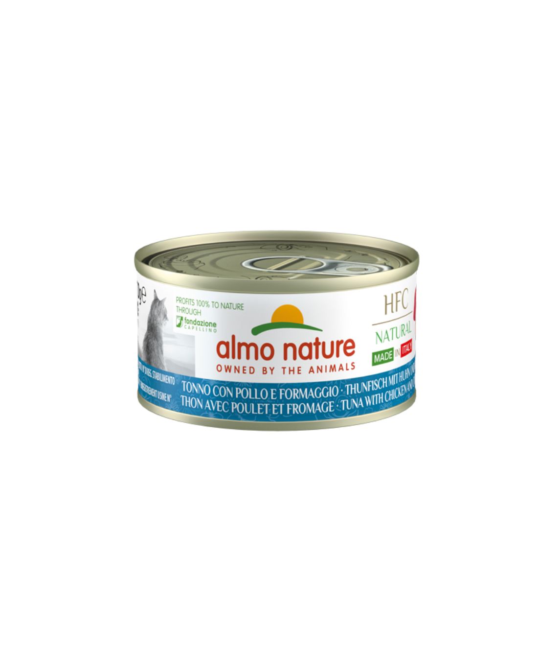 Almo Nature- Tonijn, Kip en Kaas