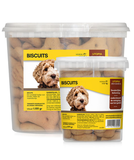 biscuits hondensnacks utopia diervoeders