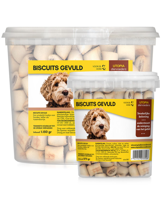biscuits gevuld mini, Utopia diervoeders