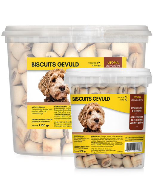 biscuits gevuld mini, Utopia diervoeders