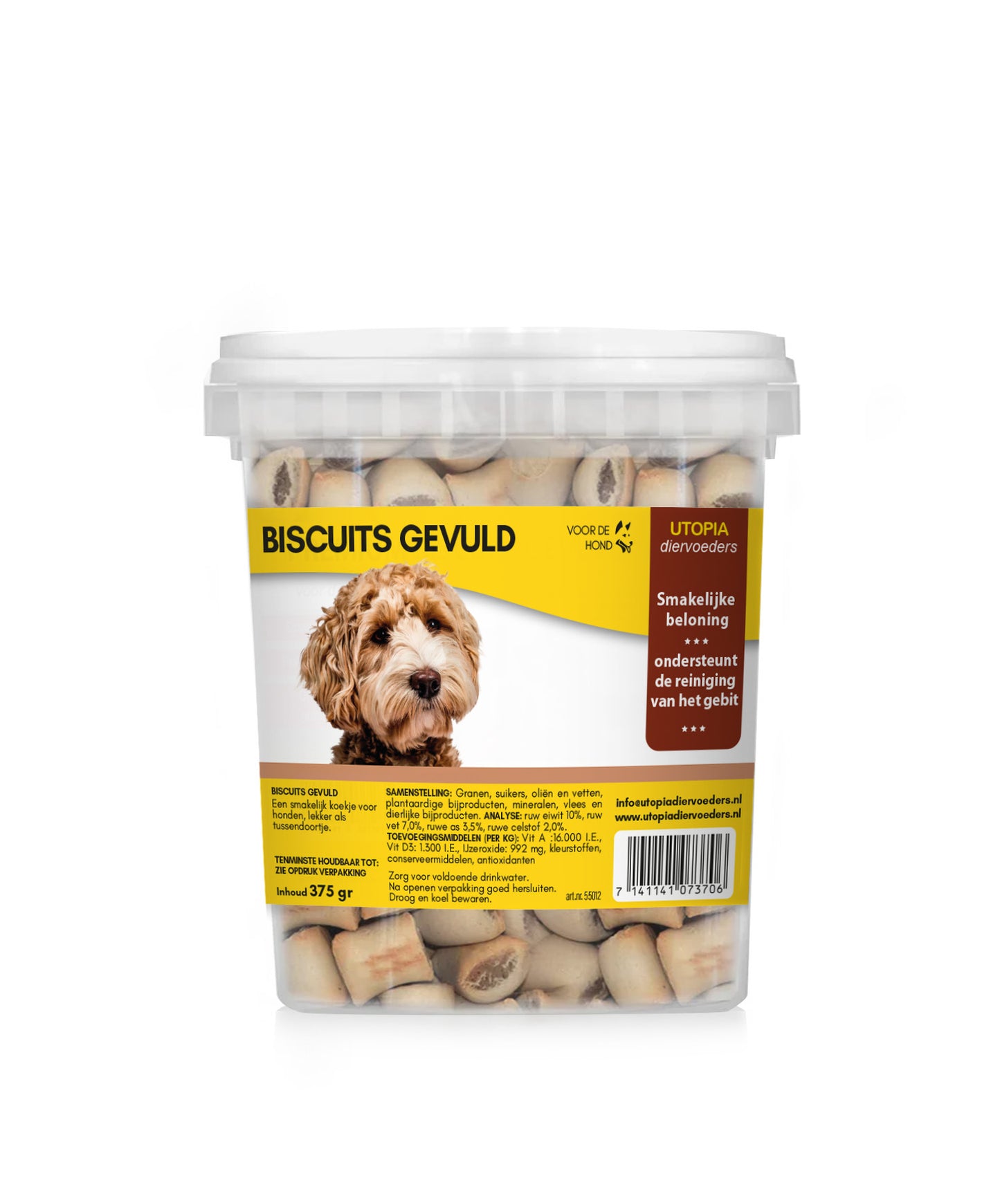 biscuits gevuld mini, Utopia diervoeders