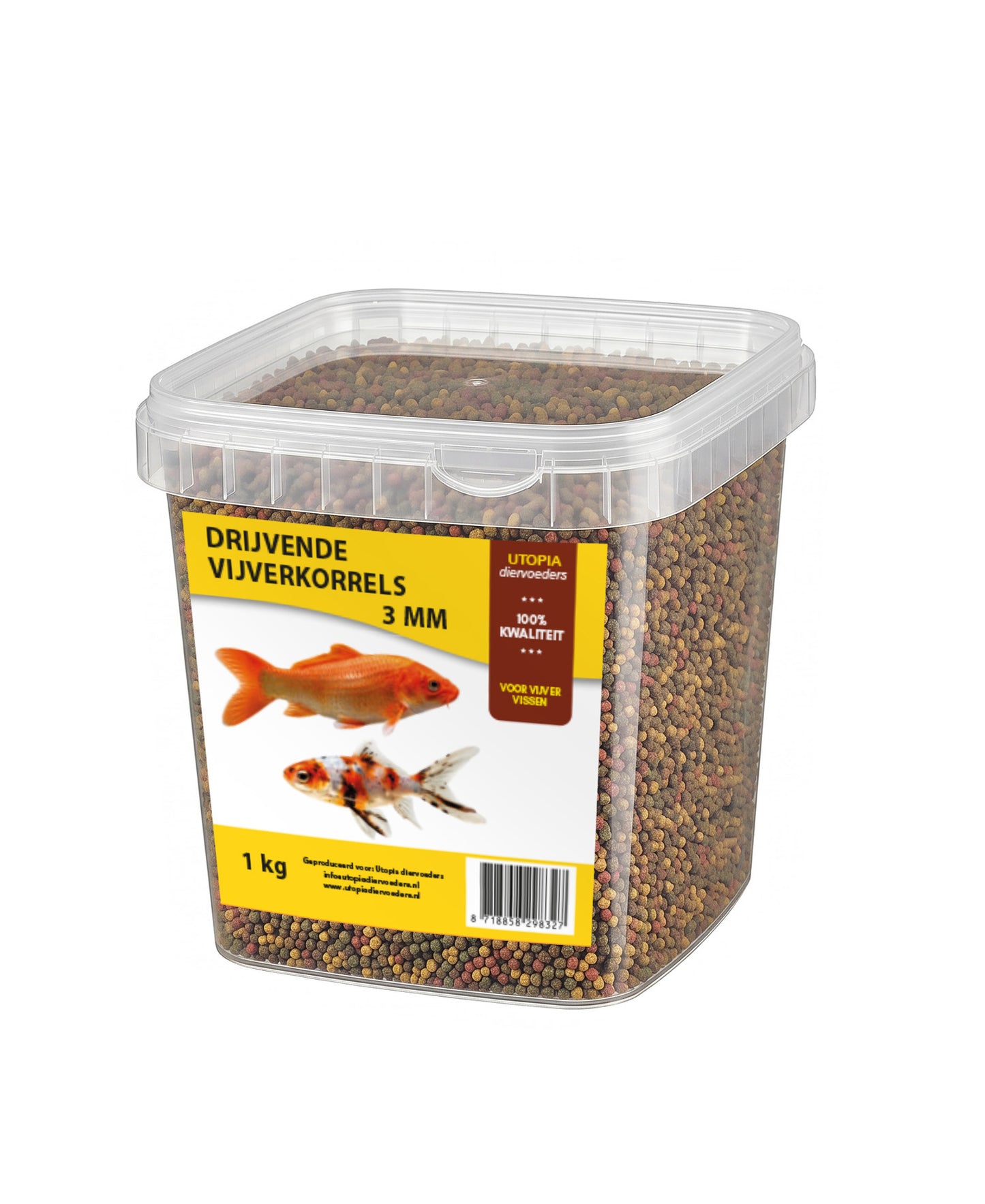 Drijvende vijverkorrel 3mm