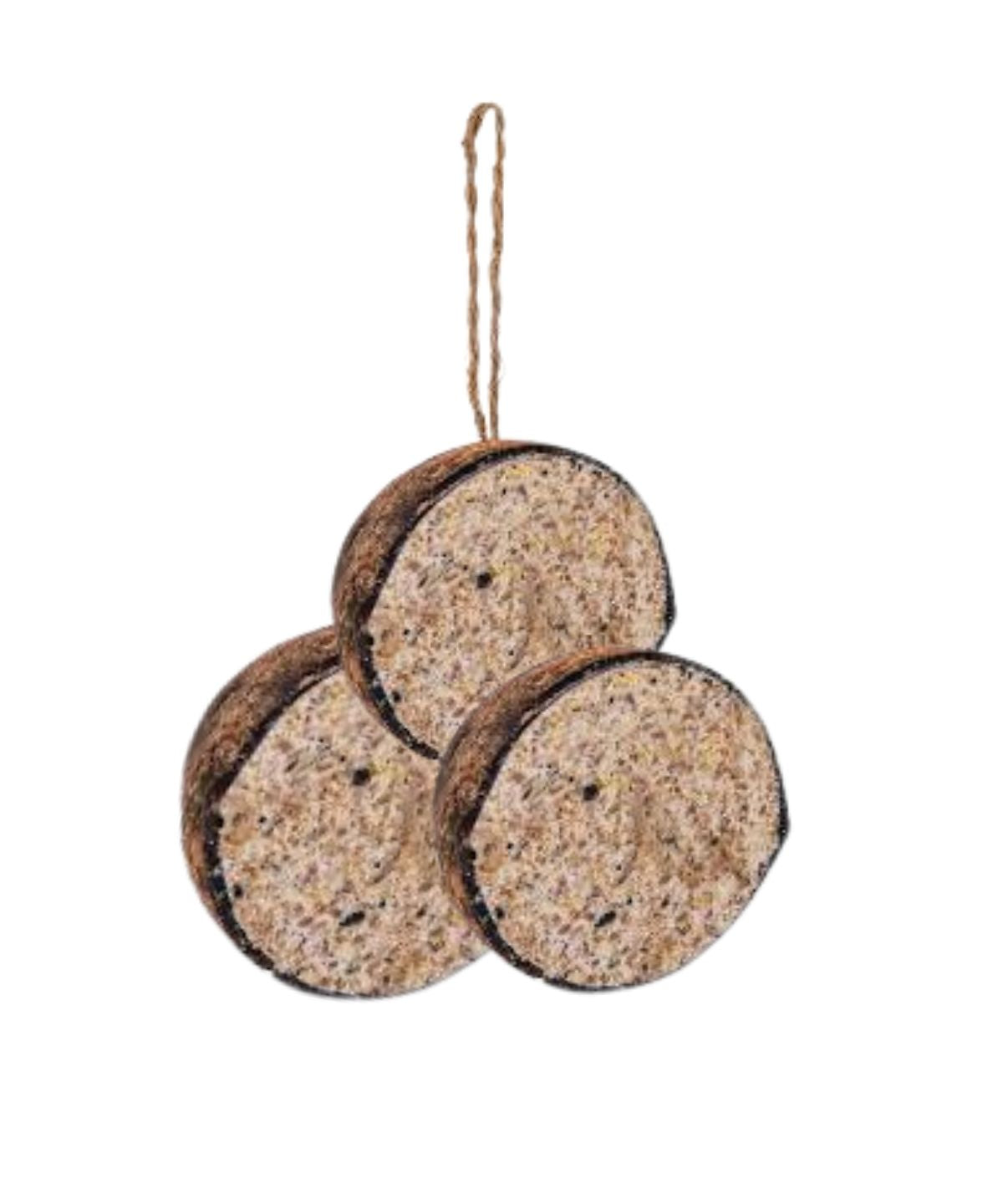 Gevulde halve kokosnoten