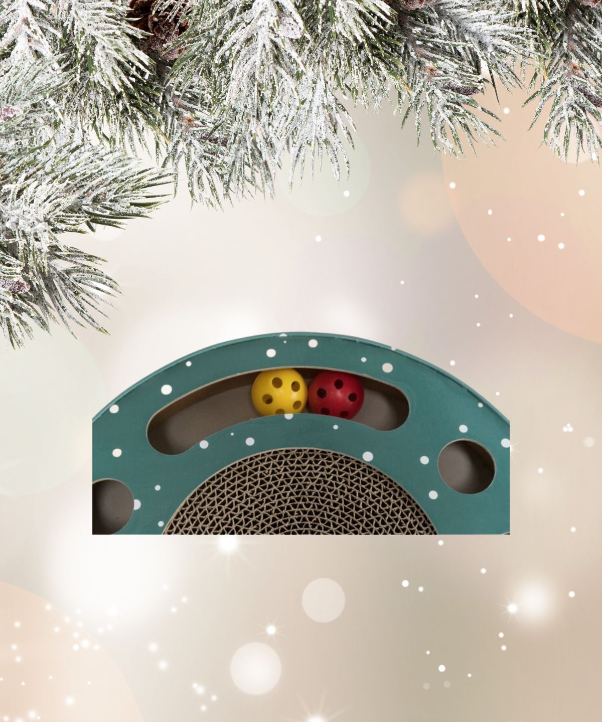 krabkarton kat kerstprint