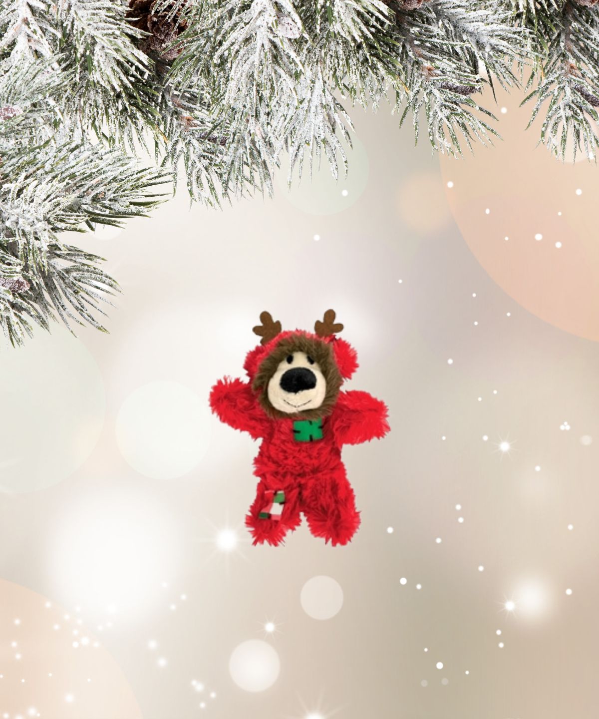 kerstspeelgoed kat kong kickeroo rood