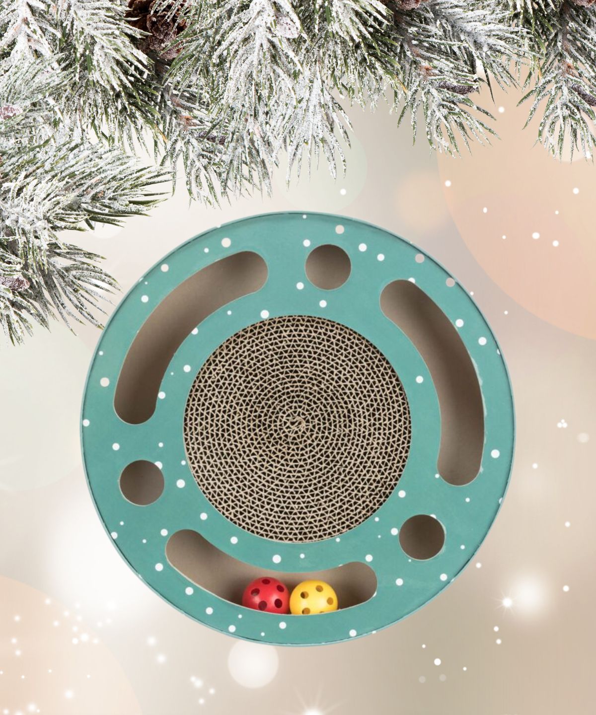 krabkarton kerst kat trixie