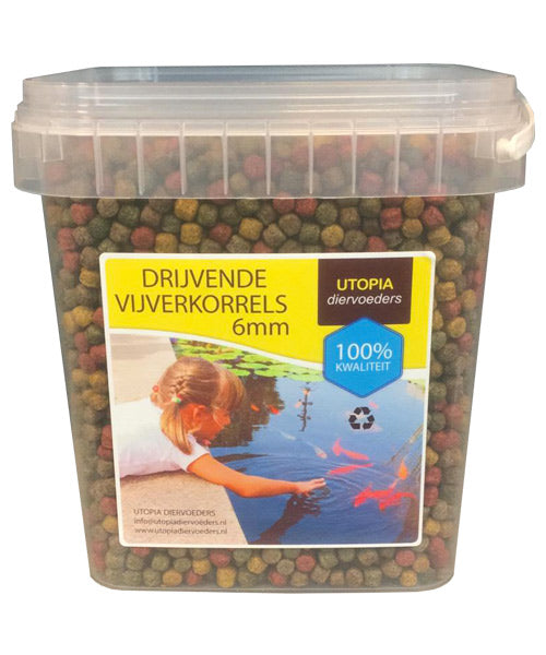Drijvende vijverkorrel 6mm