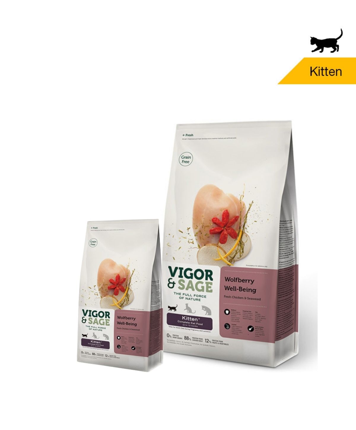 Vigor & Sage Wolfberry Well Being - Kitten