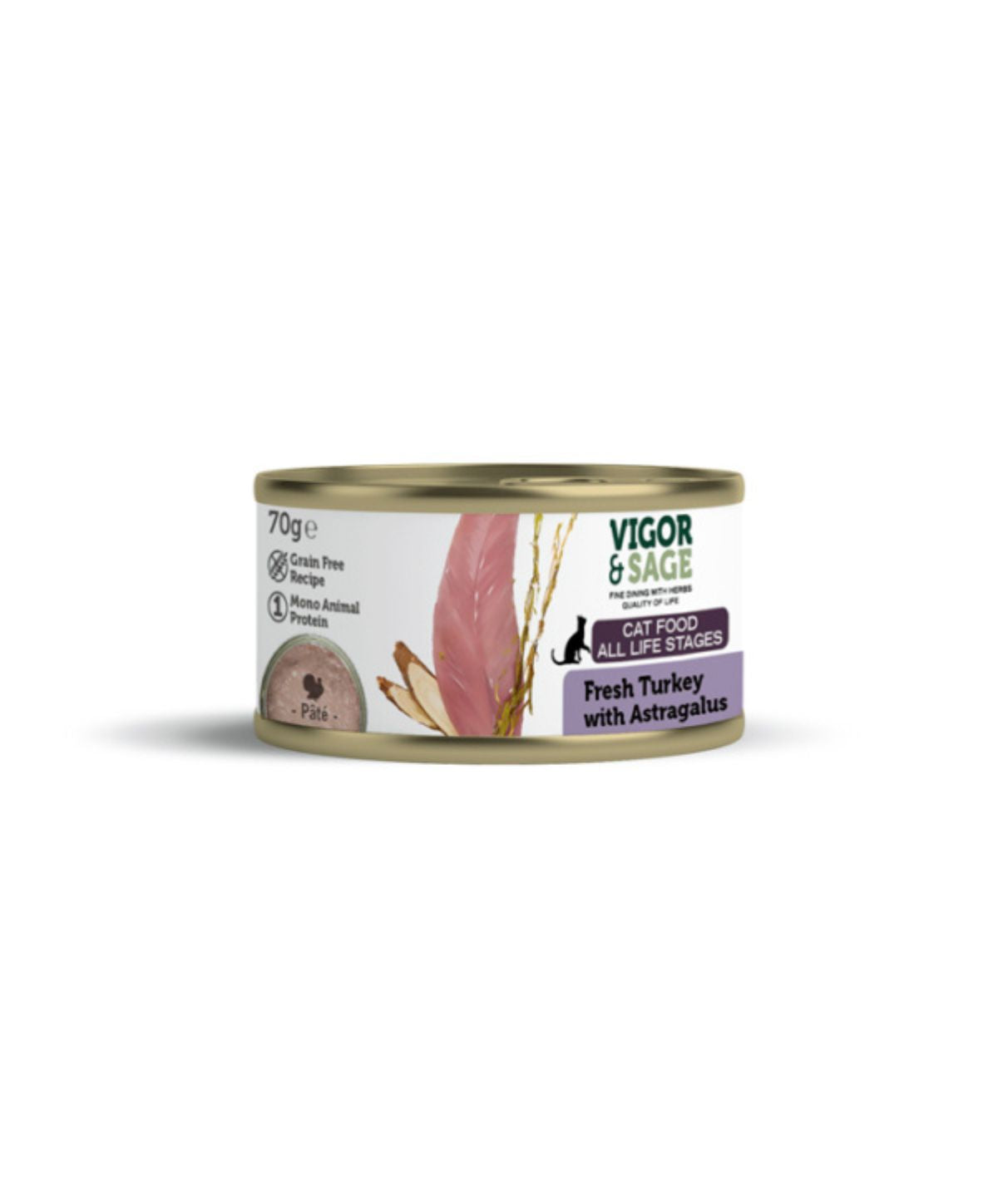Vigor & Sage Fresh Turkey with Astragalus