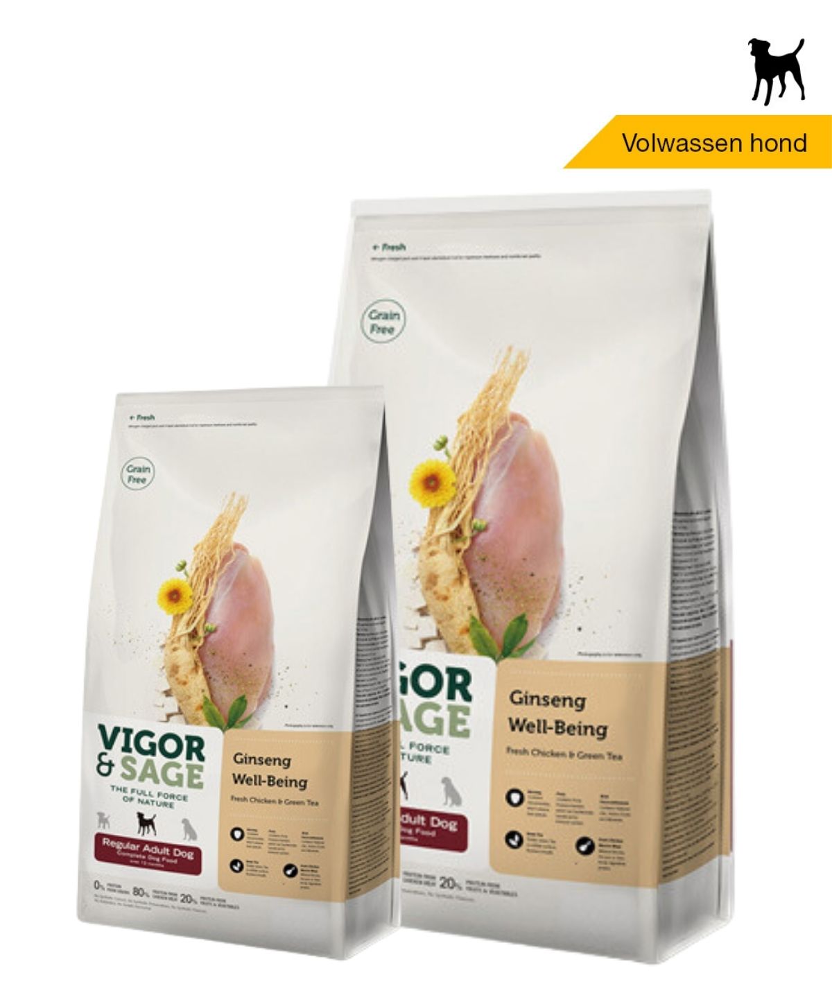 Vigor & Sage Ginseng Well Being - Regular adult