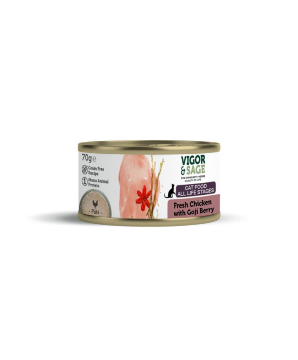 Vigor & Sage Fresh Chicken with Goji berry