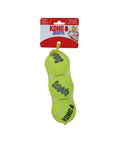 Kong hond Squeak-air tennisballen
