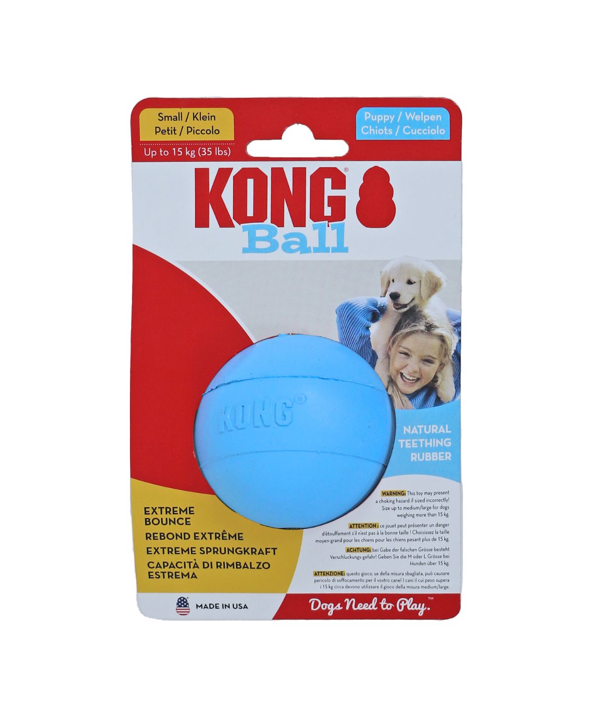 Kong puppy snackbal