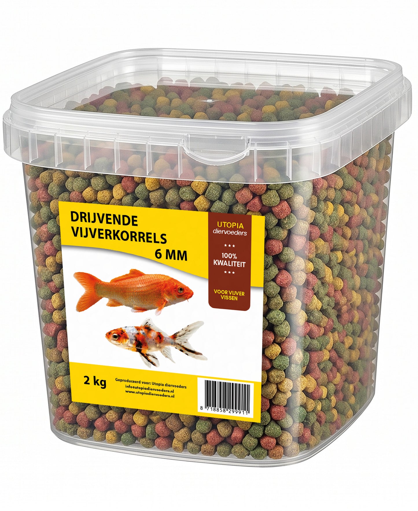 Drijvende vijverkorrel 6mm