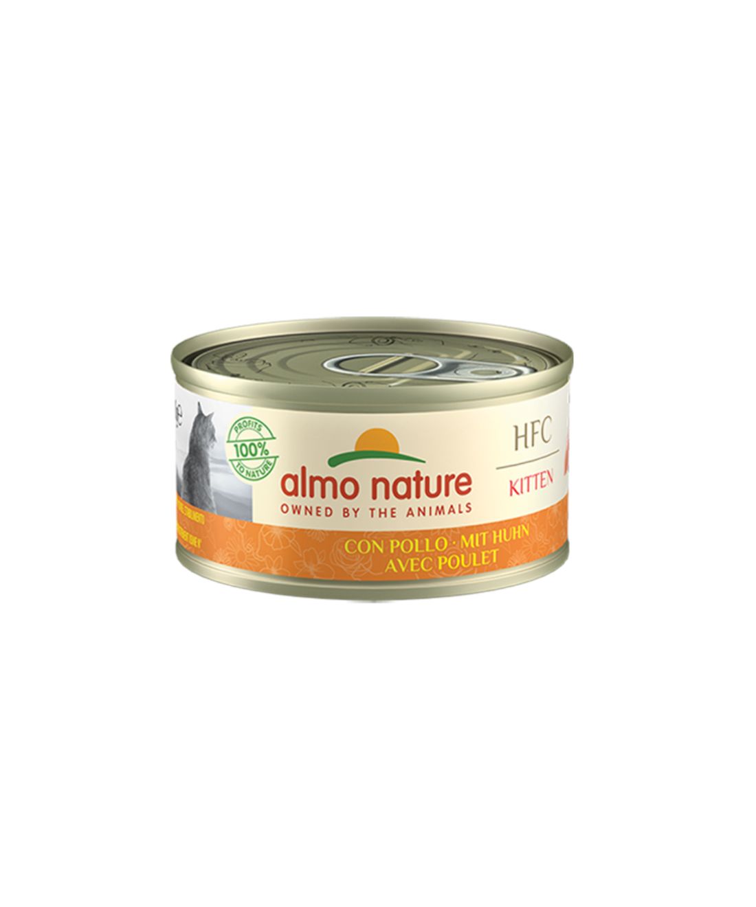 Almo Nature- Naturel Kitten met Kip