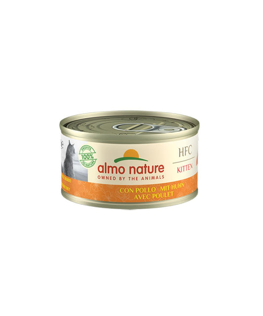 Almo Nature- Naturel Kitten met Kip