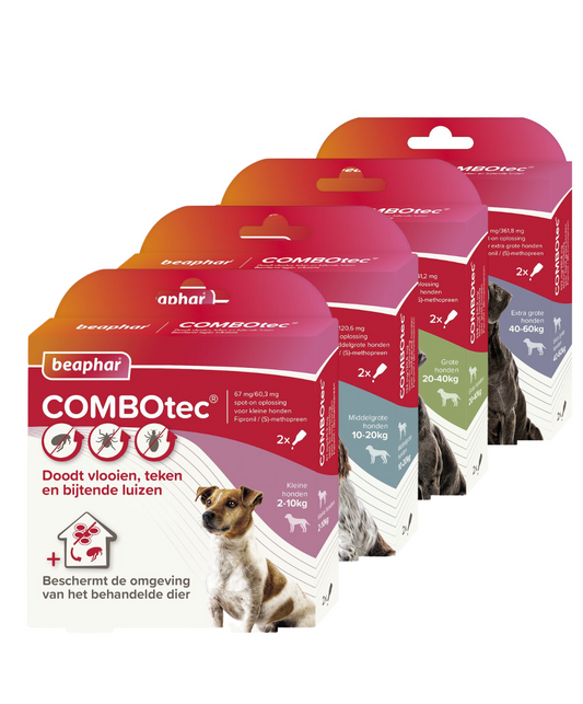 COMBOtec Spot-on pipetten voor de hond