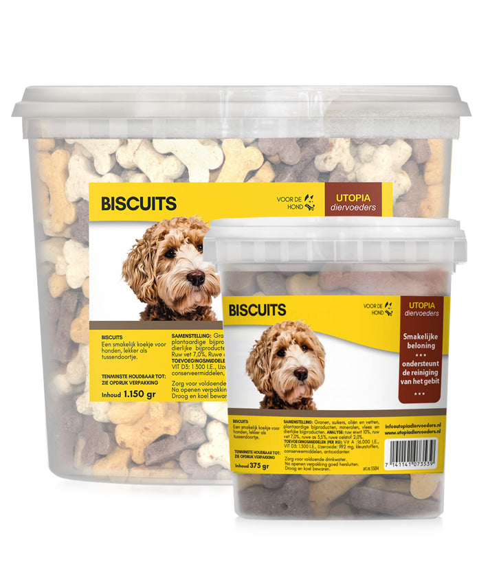 biscuits puppykluifjes hondensnack utopia diervoeders