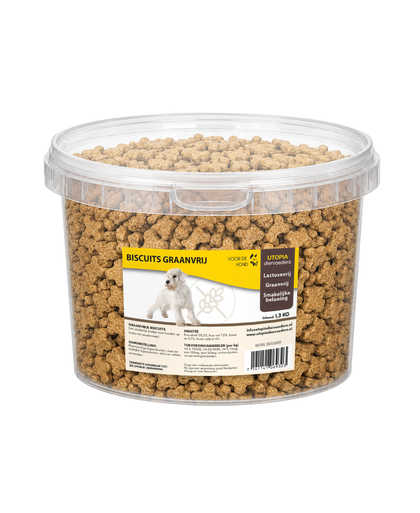 biscuits graanvrij 1,3 kilogram