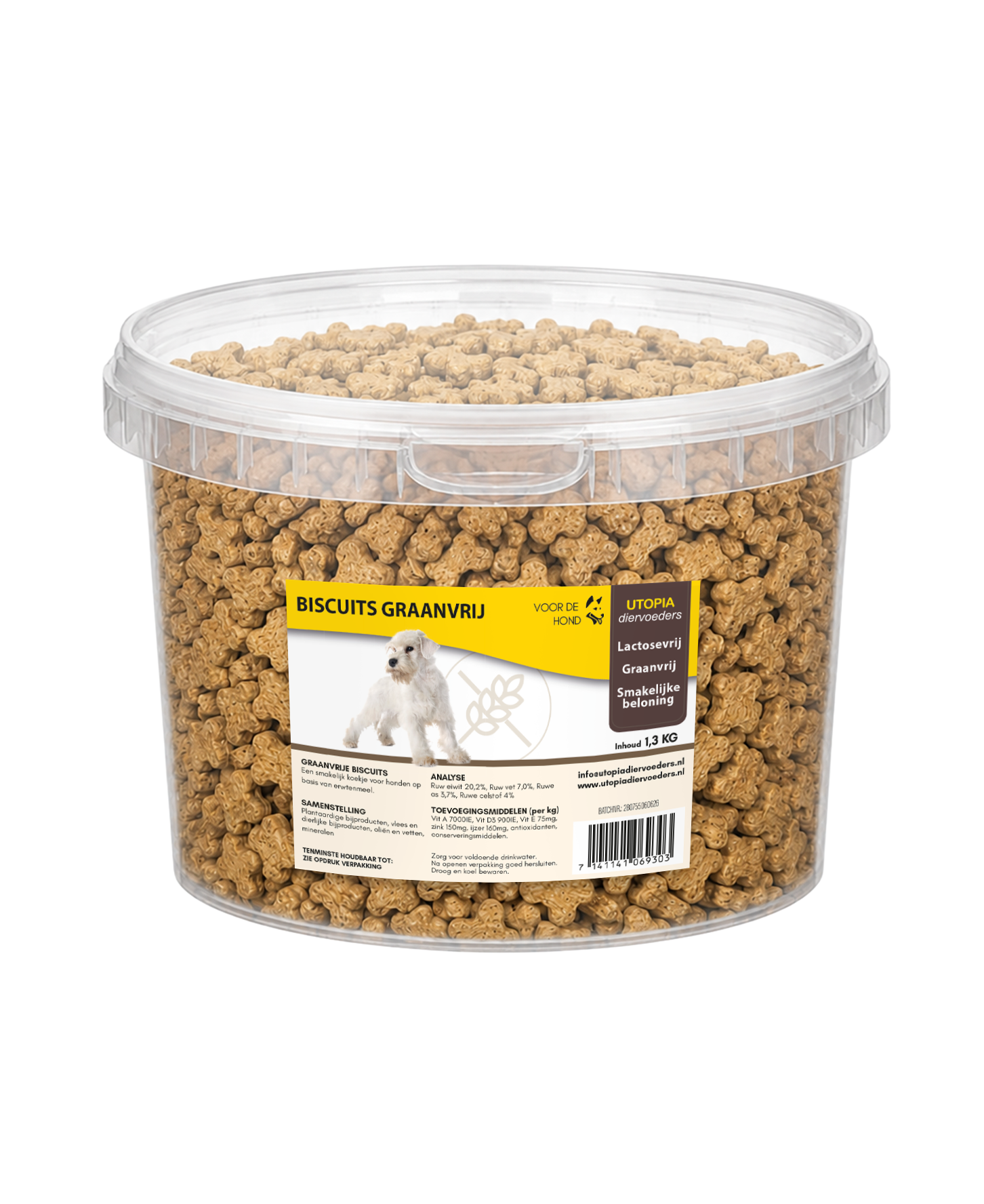 biscuits graanvrij 1,3 kilogram