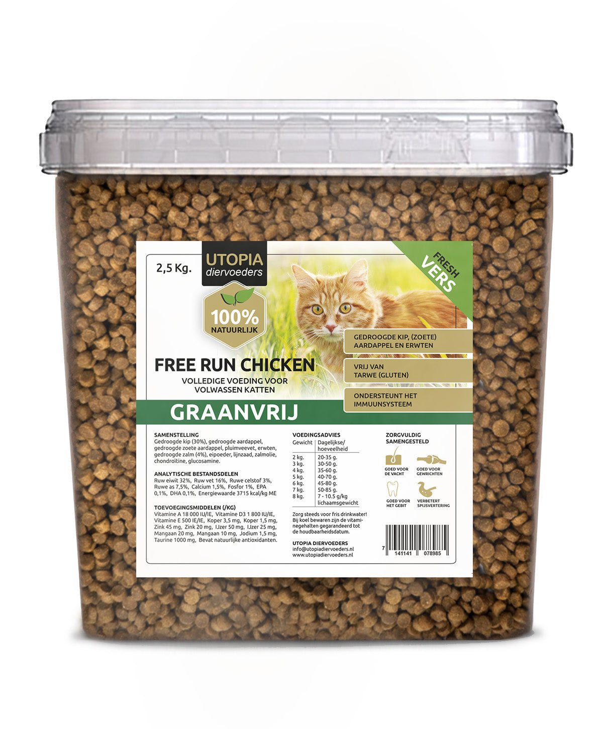 Free run Chicken Graanvrij