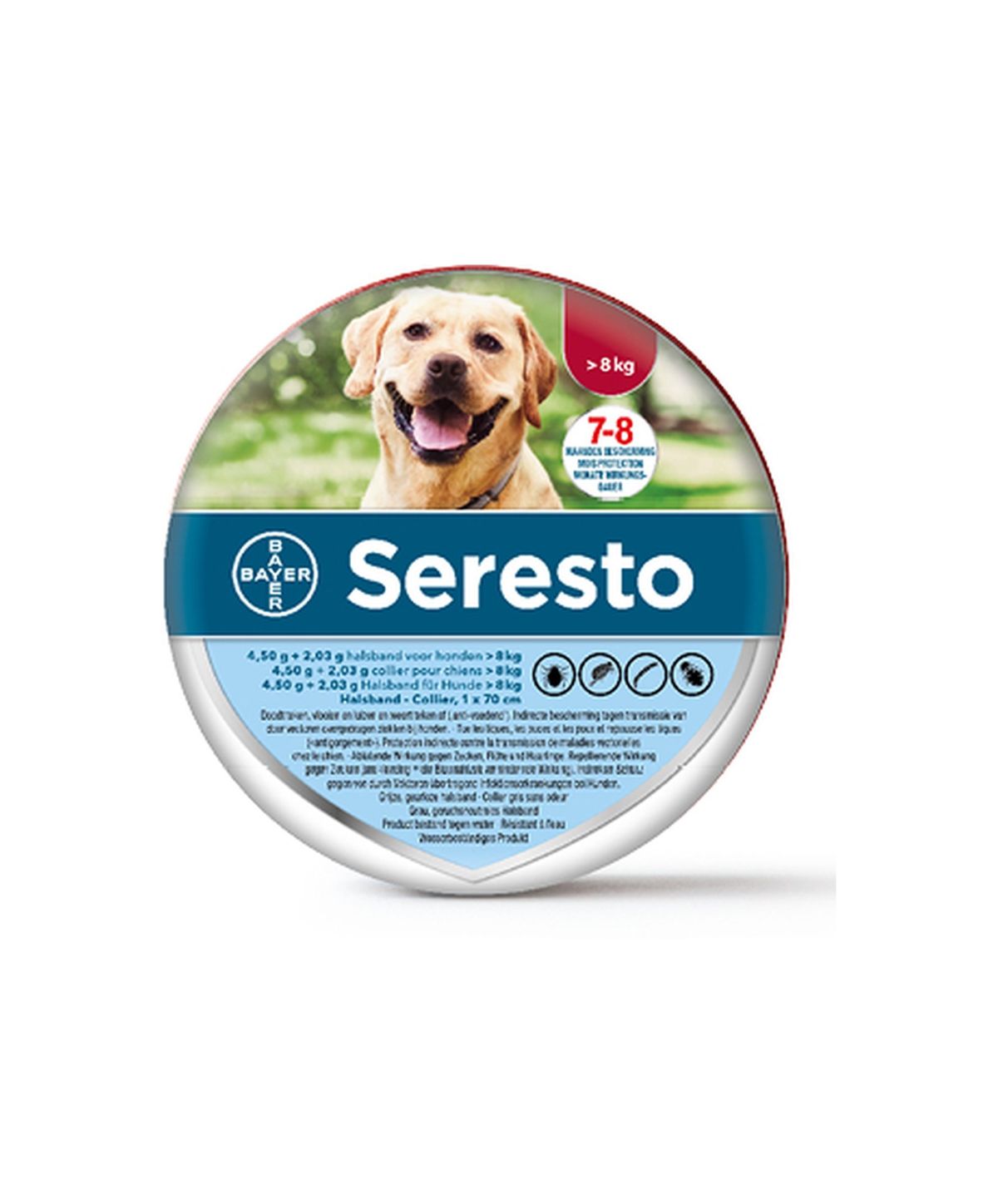 Seresto halsband voor de hond