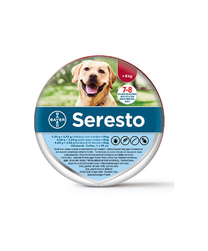 Seresto halsband voor de hond