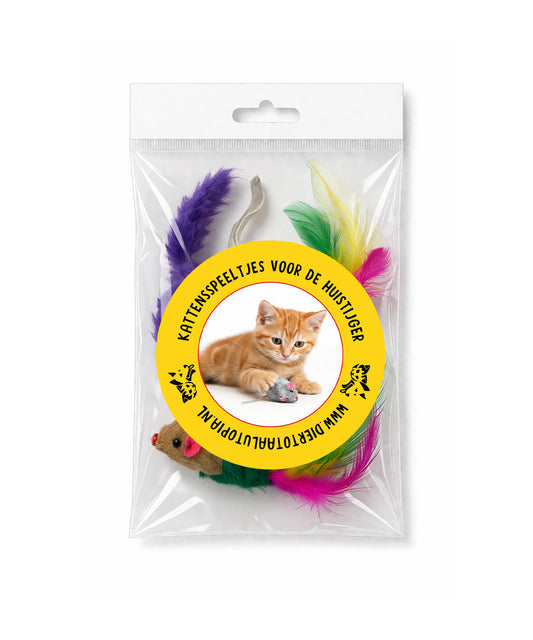 Kattenspeeltjes voor de huistijger