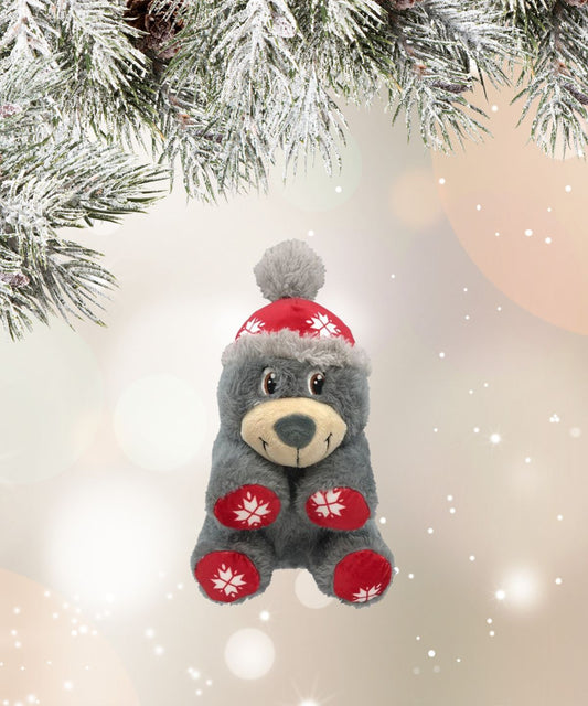 kong knuffel hond kerst beer