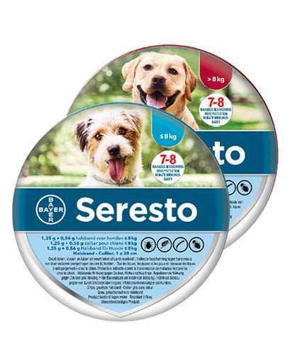 Seresto halsband voor de hond