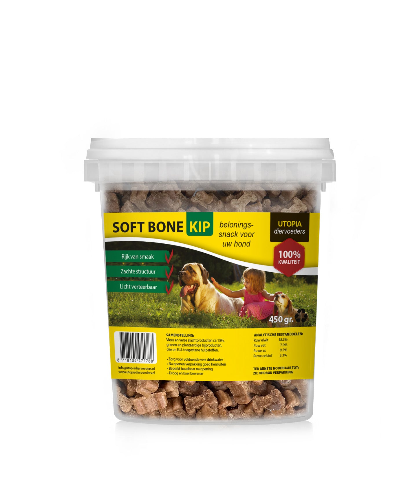 hondensnoep voor de hond met kipsmaak